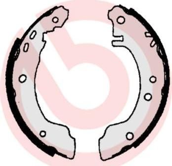 Brembo S 56 505 комплект тормозных колодок на NISSAN PRIMERA (P10)