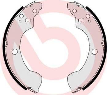 Brembo S 56 534 комплект тормозных колодок на NISSAN ALMERA II (N16)
