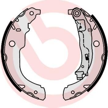 Brembo S 61 528 комплект тормозных колодок на PEUGEOT 207 (WA_, WC_)