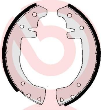 Brembo S 68 501 комплект тормозных колодок на RENAULT 4 (112_)