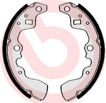 Brembo S 79 510 комплект тормозных колодок на TATA INDIGO MARINA (4_V2)