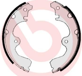 Brembo S 83 505 комплект тормозных колодок на TOYOTA STARLET (_P7_)