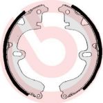 Brembo S 83 506 комплект тормозных колодок на TOYOTA CAMRY Liftback (_V1_)