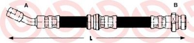 Brembo T 30 019 тормозной шланг на HYUNDAI LANTRA II Wagon (J-2)