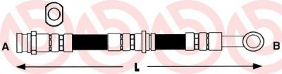 Brembo T 56 122 тормозной шланг на NISSAN SUNNY II купе (B12)