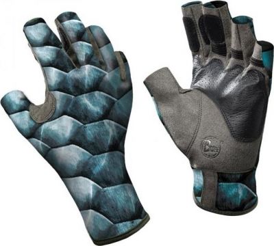 Перчатки рыболовные BUFF Angler Gloves BUFF ANGLER II GLOVES BUFF TARPON SCALES S/M