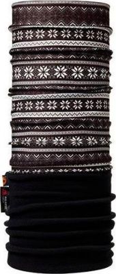 Бандана BUFF POLAR BUFF Active SNOWFLAKESBLACK POLARTEC (см:53cm/62cm)