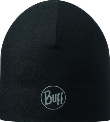 Шапка BUFF 2015-16 MICROFIBER 2 LAYERS HAT BUFF -SOLID BLACK (б/р:one size)