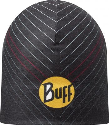 Шапка BUFF 2015-16 MICROFIBER REVERSIBLE R-ULTIMATE LOGO BLACK-BLACK (б/р:one size)