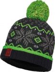 Шапка BUFF 2016-17 JUNIOR KNITTED POLAR HAT BUFF NESTER BLACK-BLACK-Standard (US:ONE SIZE)