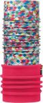 Шарф BUFF 2016-17 Polar Buff JUNIOR POLAR BUFF PIERROT MULTI / PINK FLUOR (б/р:One Size)