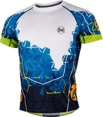 Футболка беговая BUFF 2017 URBI S/SL T-SHIRT OCEAN BLUE (Us:L)