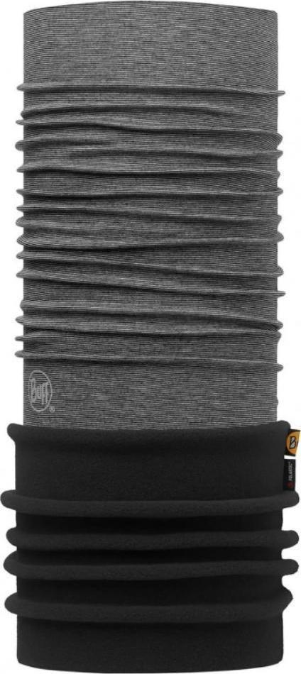 Бандана BUFF POLAR BUFF GREY STRIPES / BLACK-GREY-Standard/OD (US:one size)