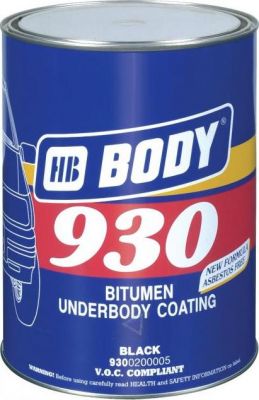 BODY антикор 930 черный (1кг) 9300200001