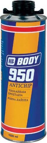 BODY антикор 950 серый (1кг) по пистолет