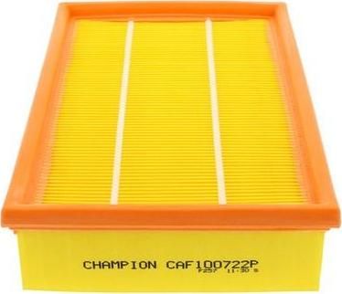 Champion CAF100722P воздушный фильтр на FORD TRANSIT c бортовой платформой/ходовая часть