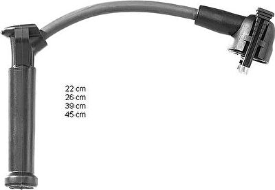 Champion CLS032 комплект проводов зажигания на FORD FIESTA IV (JA_, JB_)