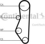 CONTITECH Комплект ремня ГРМ CT527K2 Contitech (CT527K2)