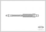 CORTECO Шланг тормозной задний E60/E65 all 02-> /L=300mm (19018507)