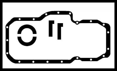 Corteco 416177P прокладка, масляный поддон на PEUGEOT 505 Break (551D)