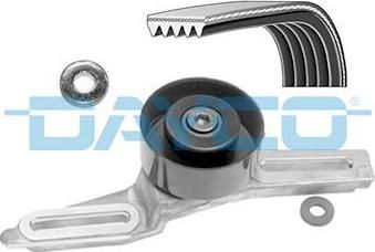 Dayco KPV062 поликлиновой ременный комплект на PEUGEOT 306 (7B, N3, N5)