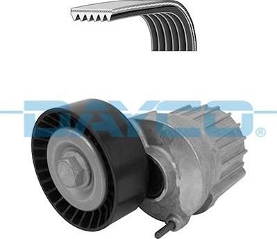 Dayco KPV262 поликлиновой ременный комплект на VW GOLF PLUS (5M1, 521)