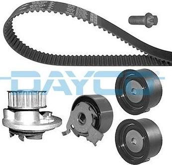 Dayco KTBWP2570 водяной насос + комплект зубчатого ремня на OPEL VECTRA A (86_, 87_)