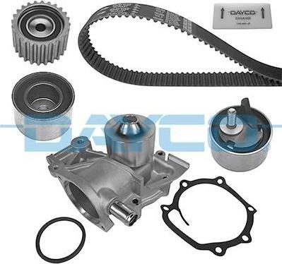 Dayco KTBWP4180 водяной насос + комплект зубчатого ремня на SUBARU IMPREZA универсал (GF)