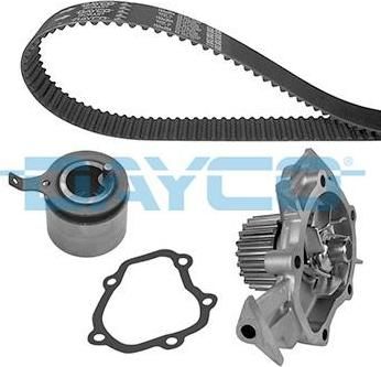 Dayco KTBWP4710 водяной насос + комплект зубчатого ремня на CHEVROLET SPARK (M300)