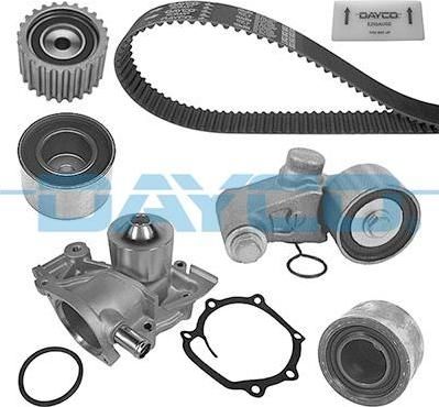 Dayco KTBWP5531 водяной насос + комплект зубчатого ремня на SUBARU IMPREZA седан (GD)