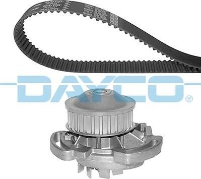 Dayco KTBWP7280 водяной насос + комплект зубчатого ремня на VW PASSAT (32B)