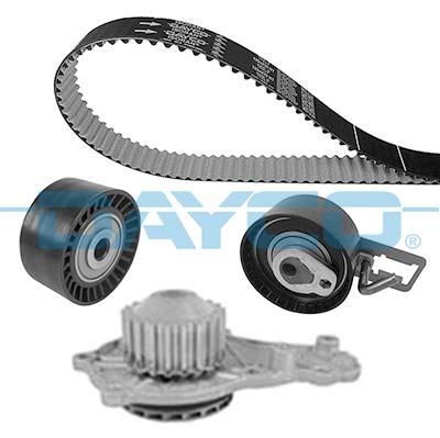 Dayco KTBWP8570 водяной насос + комплект зубчатого ремня на PEUGEOT 208