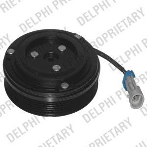Delphi 0165005/0 электромагнитное сцепление, компрессор на OPEL ASTRA G универсал (F35_)