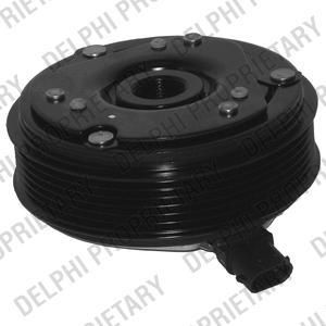 Delphi 0165018/0 электромагнитное сцепление, компрессор на RENAULT SCЙNIC I (JA0/1_)