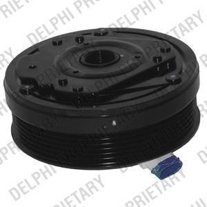 Delphi 0165019/0 электромагнитное сцепление, компрессор на OPEL ASTRA F Наклонная задняя часть (53_, 54_, 58_, 59_)