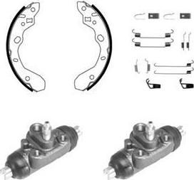 Delphi 1066 комплект тормозных колодок на MAZDA 323 S VI (BJ)