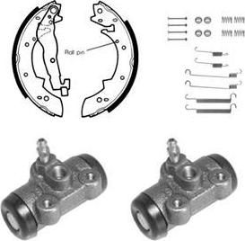 Delphi 632 комплект тормозных колодок на PEUGEOT 305 I Break (581D)