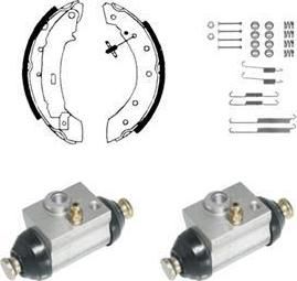 Delphi 929 комплект тормозных колодок на PEUGEOT 306 (7B, N3, N5)