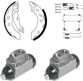 Delphi 949 комплект тормозных колодок на FORD FIESTA IV (JA_, JB_)