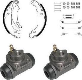 Delphi 950 комплект тормозных колодок на RENAULT LOGAN I универсал (KS_)