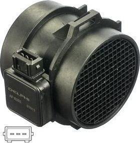 Delphi AF10253-12B1 расходомер воздуха на LAND ROVER DEFENDER Station Wagon (LD)