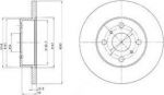 Delphi BG2254 тормозной диск на TOYOTA COROLLA Liftback (_E8_)