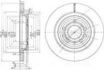 DELPHI Диск торм. зад. вент.[292x20] 5 отв.(min 2) (BG3886)