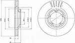 Delphi BG4098 тормозной диск на HYUNDAI H-1 / STAREX