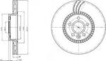 DELPHI Диск тормозной FORD GALAXY/S-MAX/VOLVO S60/S80/V70/XC70 передний D=316мм. (цена за 1 шт., в упак. 2 шт.) (BG4123)