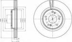 Delphi BG4224 Диск тормозной HONDA ACCORD 2.0-2.2 08- передний вент.D=296мм.