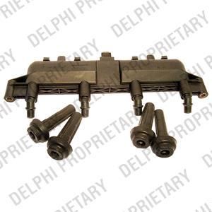 Delphi CE20010-12B1 катушка зажигания на PEUGEOT 206 SW (2E/K)