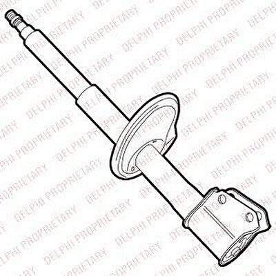 Delphi D2255464 амортизатор на RENAULT 11 (B/C37_)