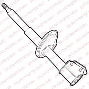Delphi D2255546 амортизатор на FORD SCORPIO I (GAE, GGE)