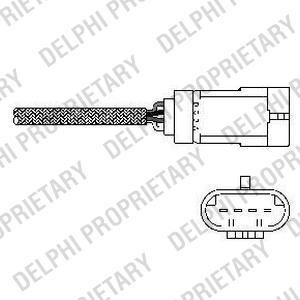 DELPHI Кислородный датчик ES10793-12B1 (ES1079312B1)